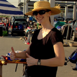 Kerstin schreibt / Kerstin writing