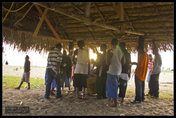 Still drumming at 6:30 in the morning