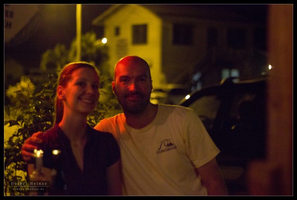 Kerstin and John at King Cassava